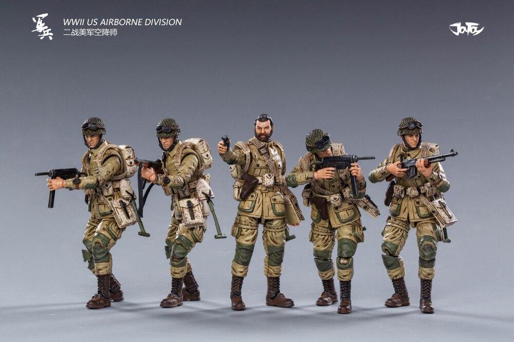 WWII US Airborne Division Toy Soldiers Set - FIHEROE.